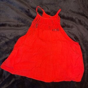 Red Dressy Tank